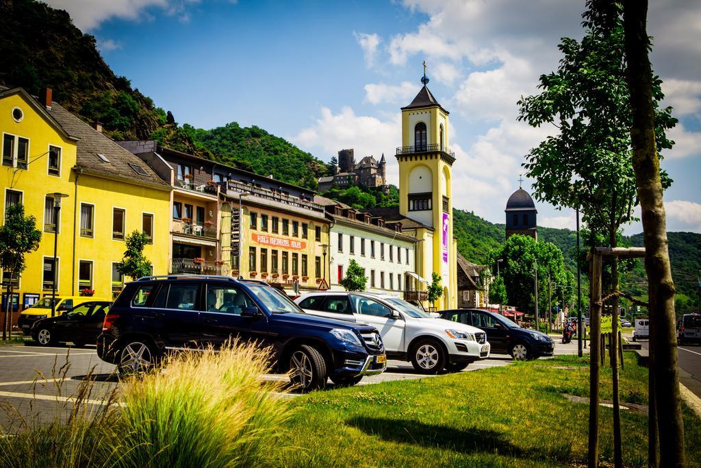 Pohl'S Rheinhotel Adler Sankt Goarshausen Eksteriør billede