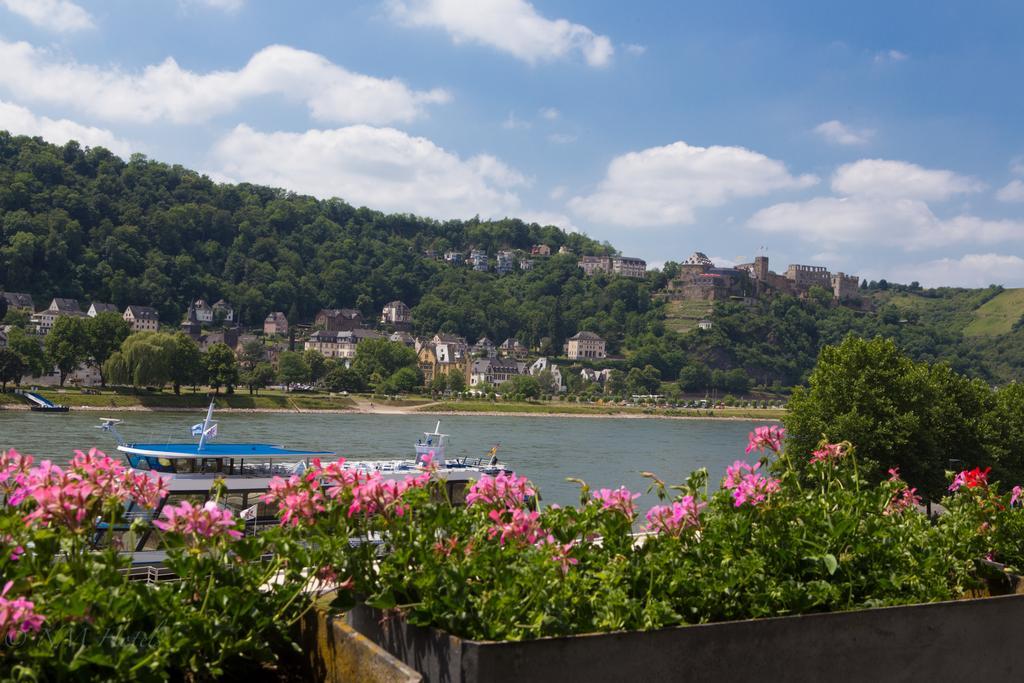 Pohl'S Rheinhotel Adler Sankt Goarshausen Eksteriør billede