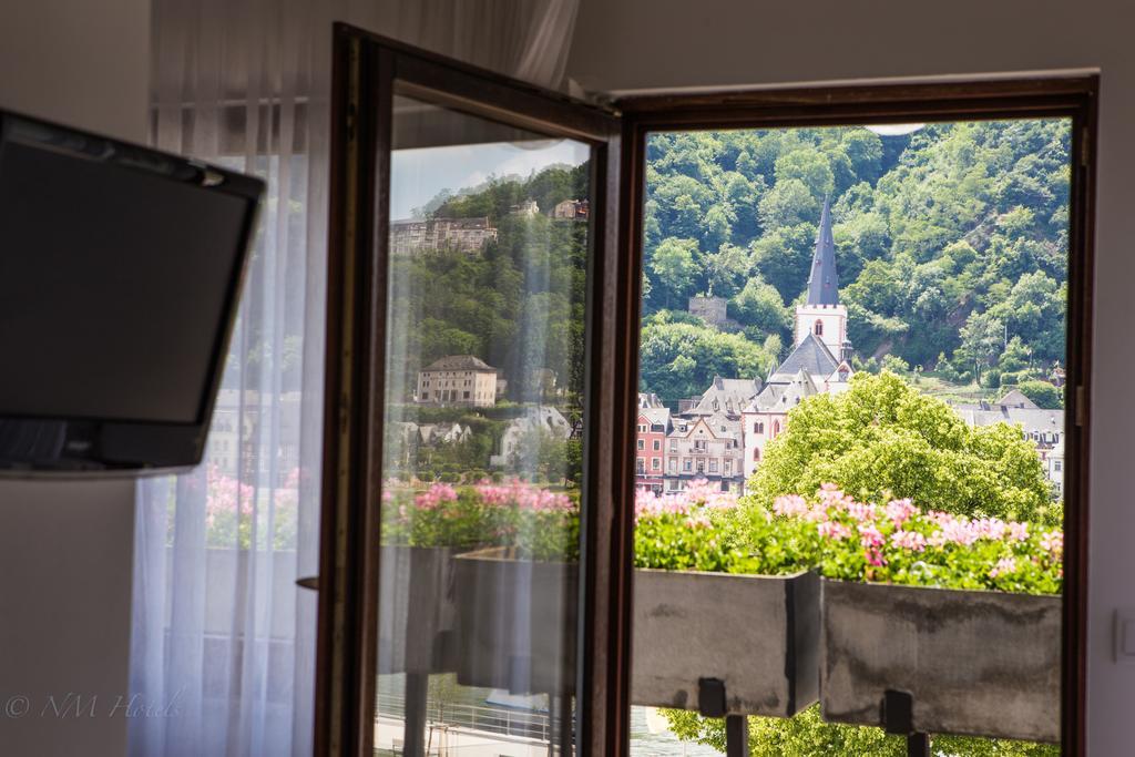 Pohl'S Rheinhotel Adler Sankt Goarshausen Eksteriør billede