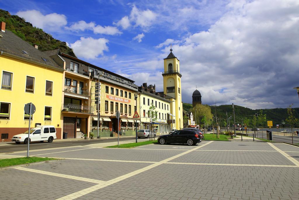 Pohl'S Rheinhotel Adler Sankt Goarshausen Eksteriør billede