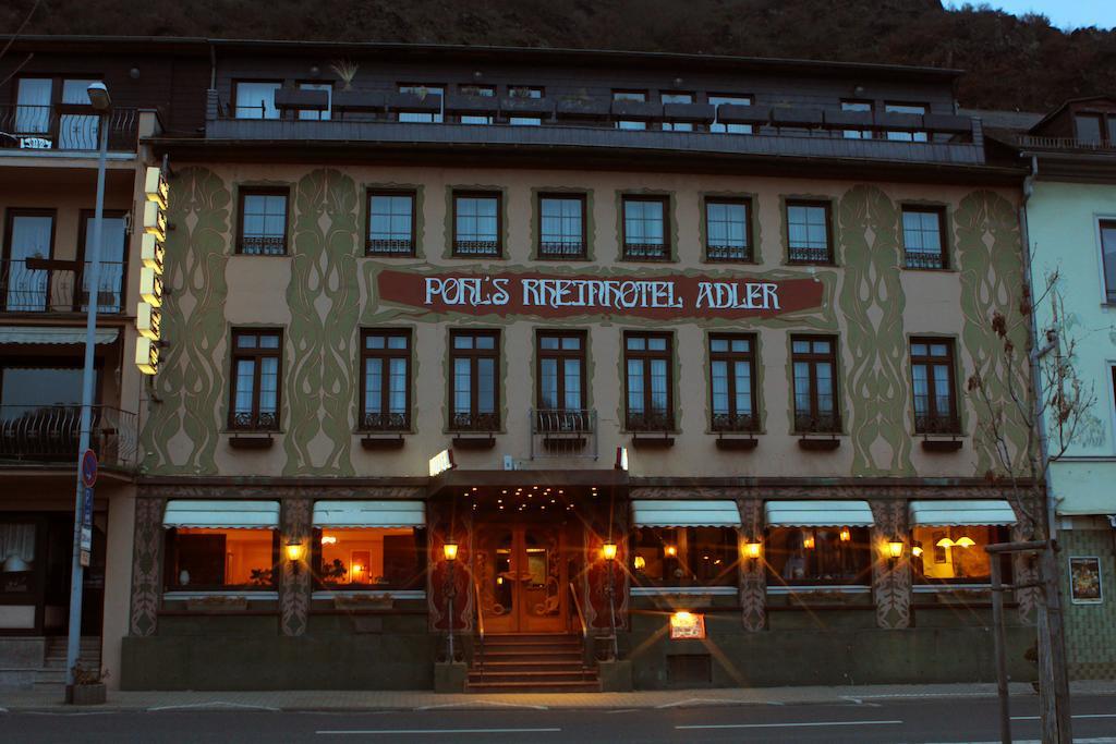 Pohl'S Rheinhotel Adler Sankt Goarshausen Eksteriør billede