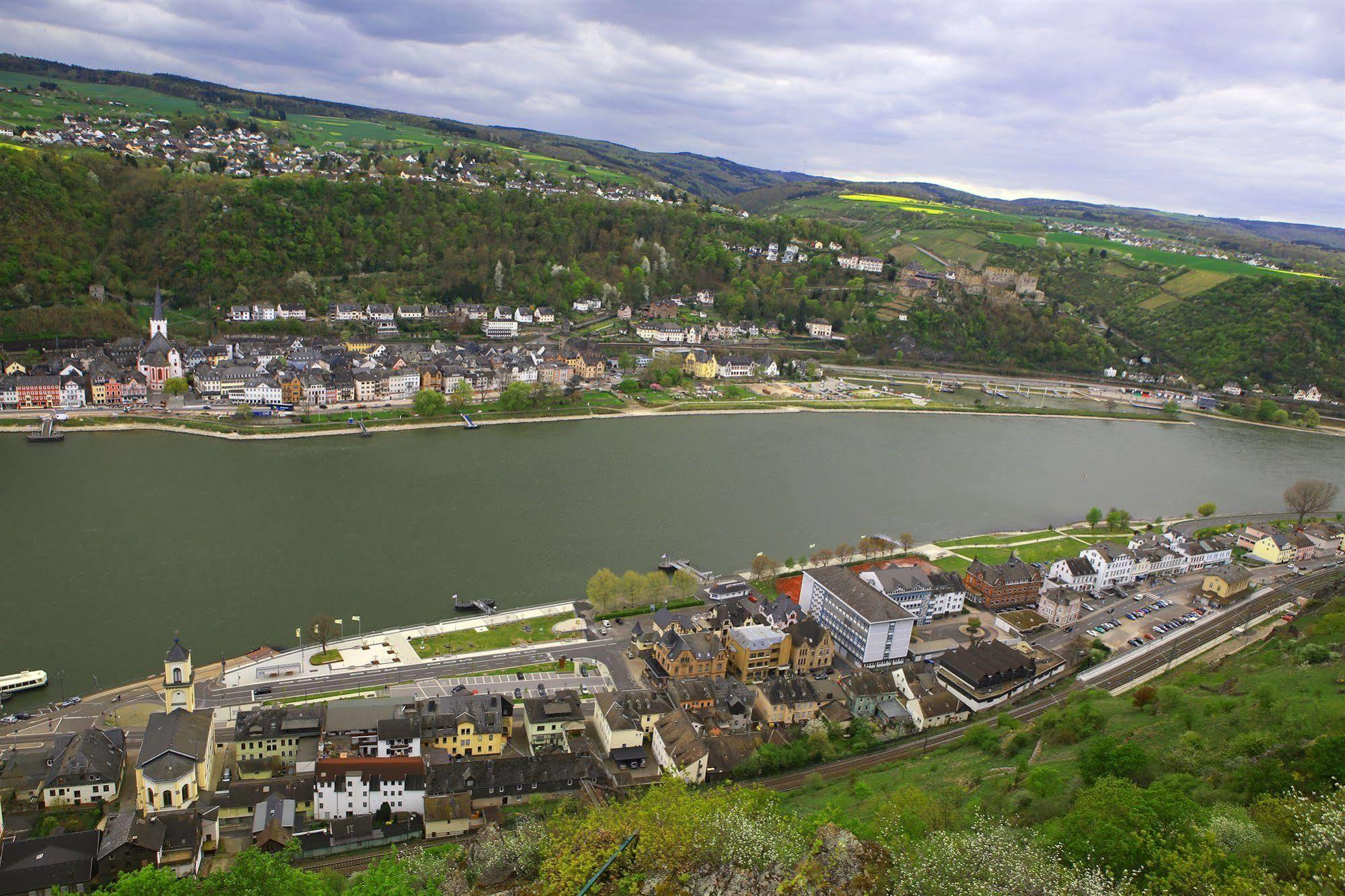 Pohl'S Rheinhotel Adler Sankt Goarshausen Eksteriør billede