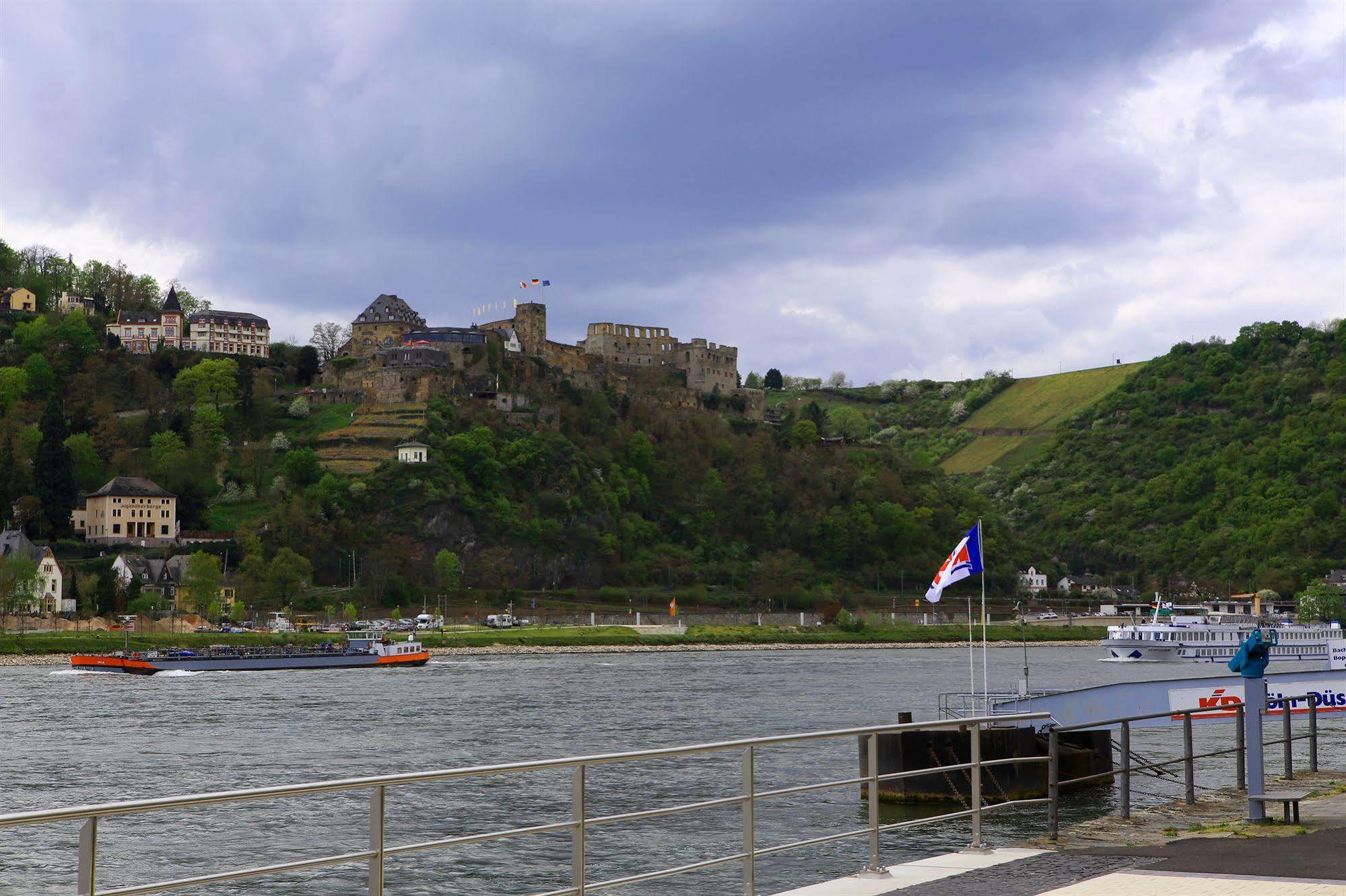 Pohl'S Rheinhotel Adler Sankt Goarshausen Eksteriør billede